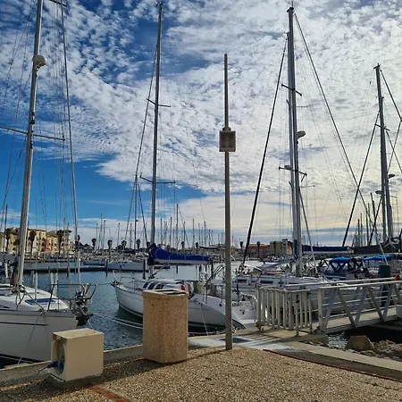 Port Leucate: T2 Alcove Climatise, 6 Pers, Parking, Animaux Bienvenus - Fr-1-798-11 Apartman *