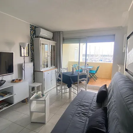Port Leucate: T2 Alcove Climatise, 6 Pers, Parking, Animaux Bienvenus - Fr-1-798-11