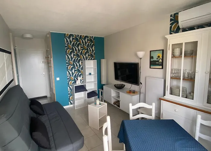 Port Leucate: T2 Alcove Climatise, 6 Pers, Parking, Animaux Bienvenus - Fr-1-798-11 Apartamento *