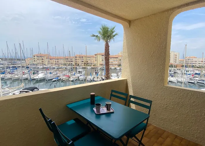 Port Leucate: T2 Alcove Climatise, 6 Pers, Parking, Animaux Bienvenus - Fr-1-798-11 *
